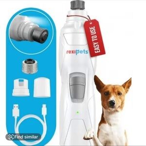 White Dog Nail Grinder